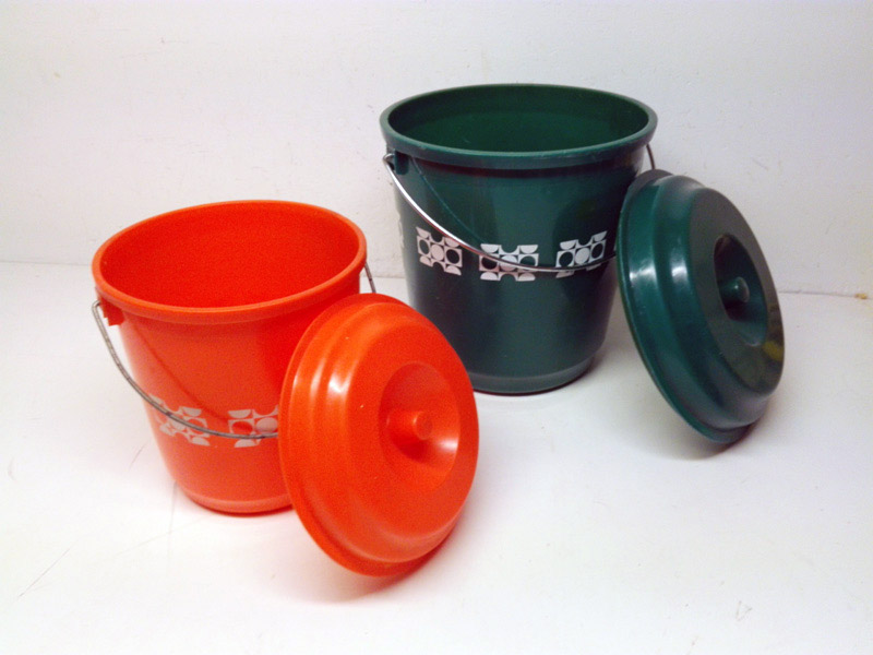 cubo basura mik plastico naranja alt 28_5-34 o28_5 1u verde alt 36-42_5 o35_5 1u